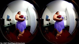 A Hot Vr Strip With Lexxxi Luxe - Ssbbw Striptease