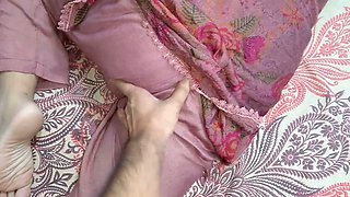 First time Indian stepmom enjoys homemade sex with stepson in hardcore session