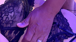 My young and beautiful wife is fucked by the building guard who is a BBC