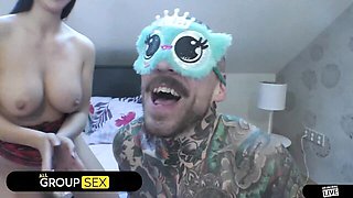 Matt Bird and Dean Van Damme's rough scene by All Group Sex