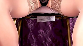 50- I Saw Your Pussy Through Translucent Panties, Please Flash It Again, and You Will Get a Promotion!*4k 60fps