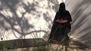 Saudi Arab Wife Is Shocked When Her Nudist Stepson Shows His Big Dick in Front of Her