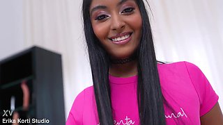 Divine hottie India do Sul gets a great anal pounding from a big dick EKS646