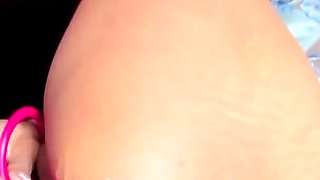 Pussy Stuffed with Strap-on