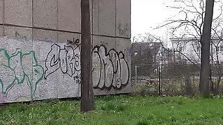 German Scout - Half Asia Latina Allison Sweet Pick up for Hard Casting Fuck