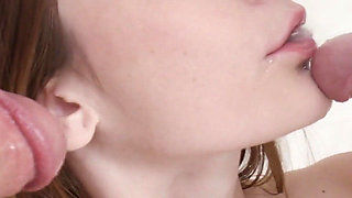 18-year-old Redhead's 1st Bbg Featuring Della Cate with Ethan Seeks and Gi Joey