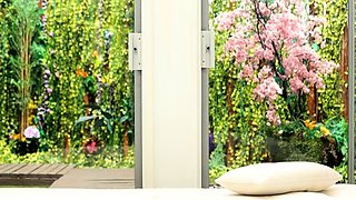 Mexicana blowjob with her big boobs