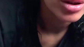 Tattooed MILF Drains Ex Boyfriend with Sloppy Blowjob