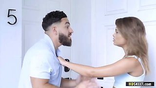 Gets fucked by their big cocked dads