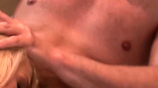 Busty Short-haired Blonde Gets Soapy and Fucked Hard in the Shower