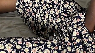 African Stepdad and Maid Secretly Fucking