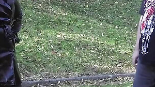 Using a Stranger to Clean Her Muddy Boots