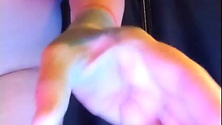 Oiled Ass Shaking with Slow Motion Strobe Lights Ripple