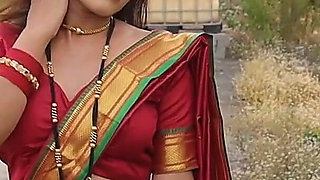 New Bride Look Stripping and Teasing