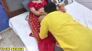 Sammy Sins Fucks Newly Married Indian Bride Rough - Wedding Night Suhagraat Sex in Hindi