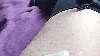 Hot Butt-plugged Cindy's Sissygasm