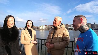 Handcuffed Threesome W Submissive Lady Gang & Zuzu Sweet – Porno Dan 4k