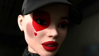 Futanari Taryn Dominates Her Personal Toy in Safe House