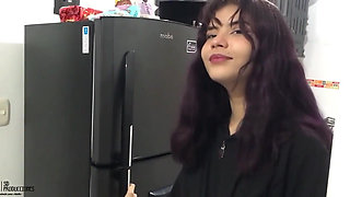 My Stepsister Loves Sucking My Cock with Cream and Having Her Pussy Fucked