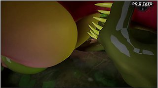 Monster Stable Spooky Season Special: Pumpkin Pickin Tentacles 3d Animated - Car Toon