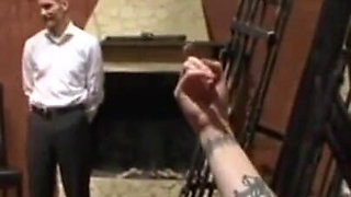 Humiliating fat guy small penis