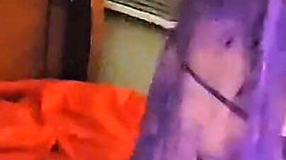 Sensual and Fun Bedroom Sex with the Lady in Purple