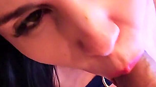 Interracial Pounding Foursome with Double Blowjob