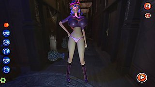 3DGSPOT - Humungous Bosoms Nymph Smashes Firm With Ghost In Anime Game! 3 DIMENSIONAL ANIMATION PORNO!