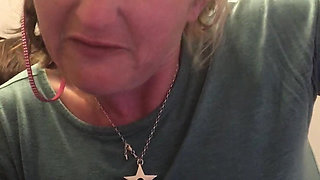 Huge Piss on Plane After Holding It for Four Hours!