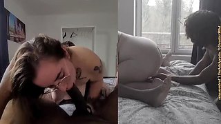 45 Minute Sextape: Cock Fed with Dorian DomTop & Venussombred - Double Penetration, BBC, Threesome & PAWG Amateur