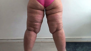 Stepmother Invites Gym Trainer Instructor for Hot Oil Body Rub Naked After Gym Close up