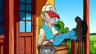 Redneck's Slutty Wife. Cartoon