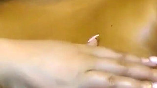 Ebony Amateur with Big Tits Squirting Orgasm on Cam