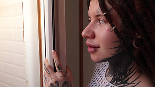 Stepdad fucked a girl with tattoos and a cute twink in the holes