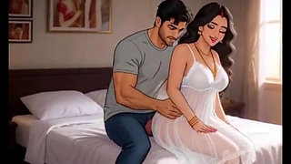 Desi Padosan Bhabhi Ki Chudai - Software Engineer Ne Bhari Pyas Animated