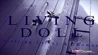 Creepy living doll wants cum inside her this halloween - full vignette - enjoy internal cumshot