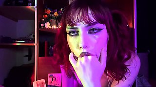 Pregnant Redhead Webcam Masturbation