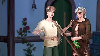 What a legend, visual novel, animated