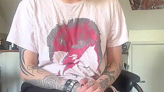 Skinny Goth Huge Belly Rapid Pregnancy at the Doctors Office