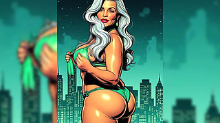 Ai Animation Strong Granny Teasing