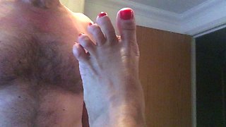 Foot Fetish jerk off Solo cyruz