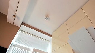 Blonde tight pussy babe solo toy fun in glamour masturbation