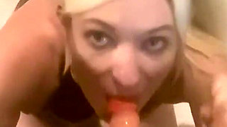 Cuckold Dildo Blowbang (femdom POV)