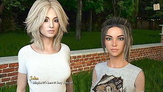 Playing as a player in this wild adult visual novel