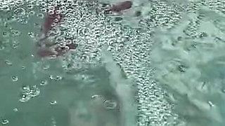 Artemisia Love Showing Her Perfect Tits in a Micro Bikini Underwater