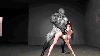 Beautiful Mai Shiranui Meets Walrider and Getting Pounded Hard.