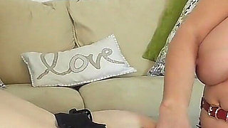 MILFs Strap on Lesbian Fun with Big Orgasm