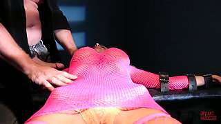 Courtney Taylor Yields to Blonde Passion in Intense Control