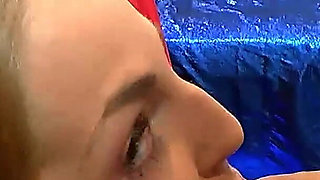 Redhead Slut Gangbanged and Cum-drenched by Four Horny Studs