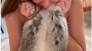 Pov Blowjob And Titjob From Hot Big Tits Teen Babe - Stacy Cruz